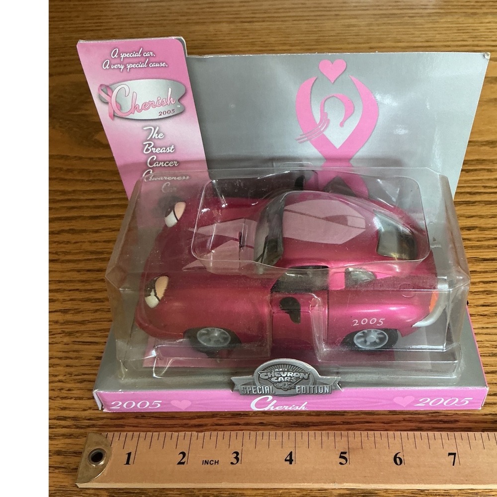 Chevron Cars Cherish 2005 Breast Cancer Awareness Special Edition Pink Ribbon